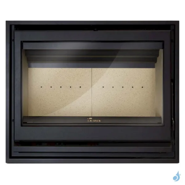 Insert à Bois Lacunza Baltic 800 Puissance 13kW Structure Acier Sortie Fumée Supérieure Ø15 Cm – Image 2