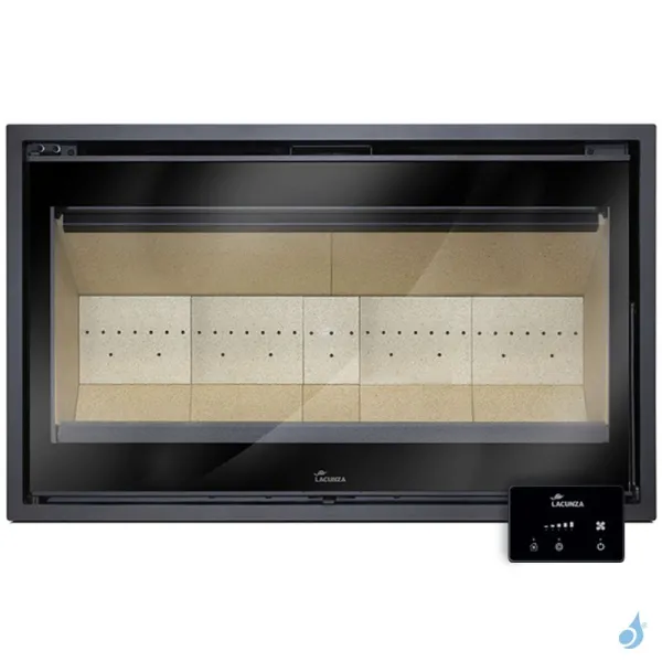 Insert à Bois Lacunza Loire 1000 Puissance 11.0kW Structure Acier Sortie Fumée Supérieure Ø20 Cm – Image 2