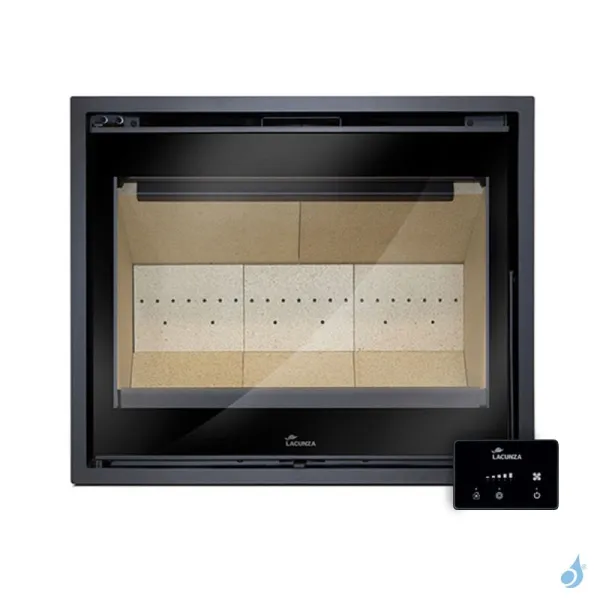 Insert à Bois Lacunza Loire 700 Puissance 10.0kW Structure Acier Sortie Fumée Supérieure Ø15 Cm – Image 2