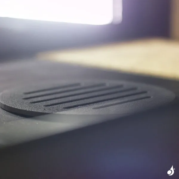 Insert à Bois Lacunza Nickel 1000 Puissance 17.0kW Double Face Structure Acier Sortie Fumée Supérieure Ø20 Cm – Image 4