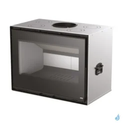 Insert à Bois MCZ QBOX 80 WOOD Puissance 9.5kW Sortie Fumée Supérieure Ø15 Cm
