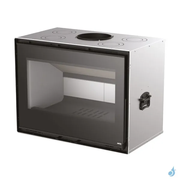 Insert à Bois MCZ QBOX 80 WOOD Puissance 9.5kW Sortie Fumée Supérieure Ø15 Cm