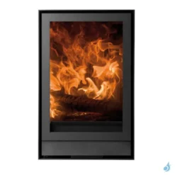 Insert à Bois Nestor Martin IQH 33 Puissance 8.4kW Woodbox Sortie Fumée Supérieure