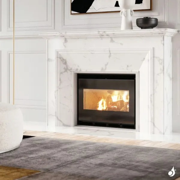 Insert à Bois Palazzetti Ecopalex GTM80 Puissance 12.4kW Classe Énergétique A+ – Image 3