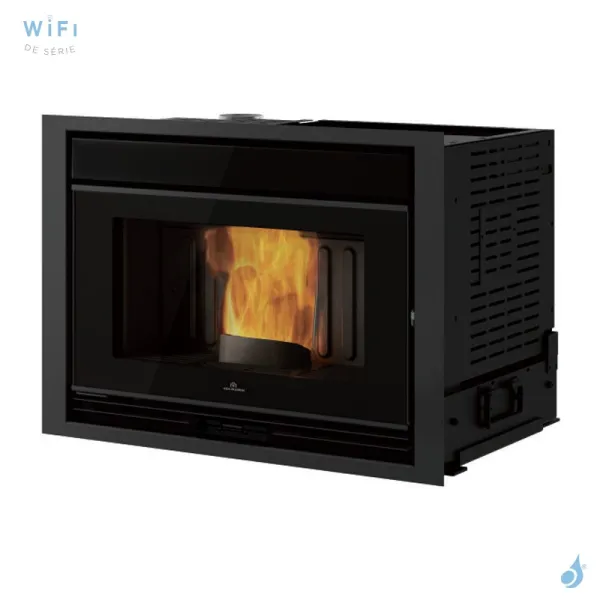 Insert à Granulés EDILKAMIN Pellkamin Evo 8 Puissance 8.1kW A+ Sortie Fumée Supérieure Ø8 Cm