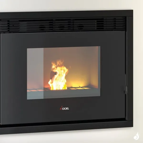 Insert à Granulés Hydro Cadel Saturno 24 Puissance 24.7kW WiFi Sortie Fumée Supérieure – Image 5