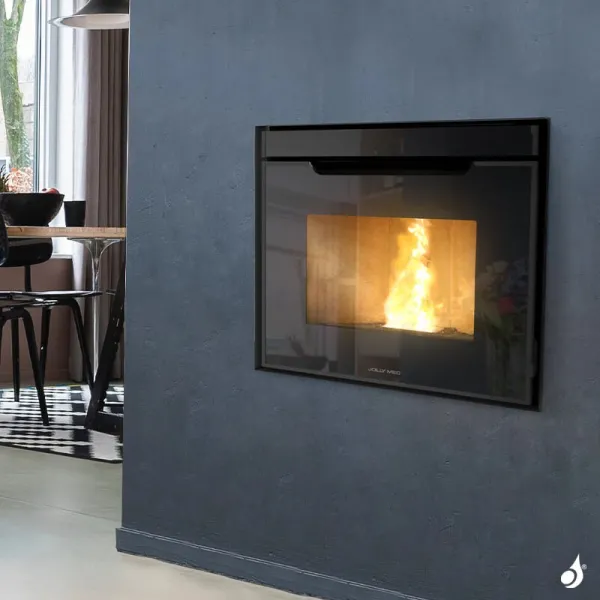 Insert à Granulés Jolly Mec Synthesis 60 Puissance 7 KW Sortie Fumée Ø80 Mm – Image 5