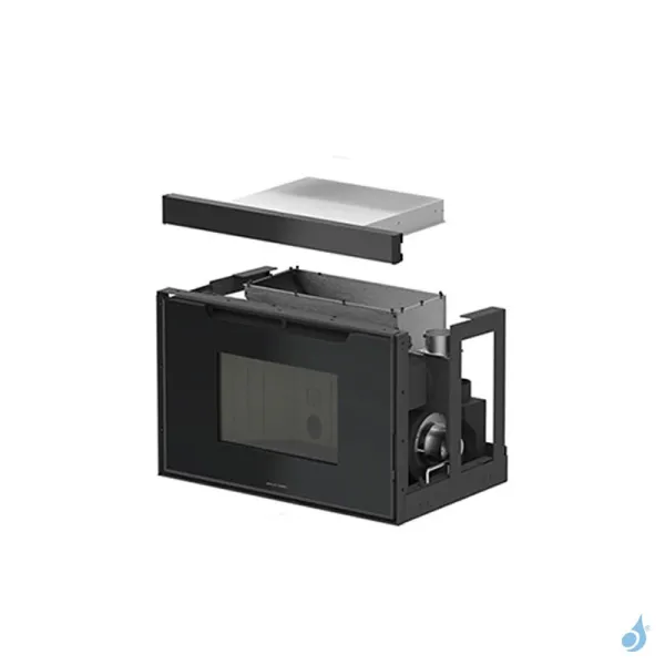 Insert à Granulés Jolly Mec Synthesis Modular 80 Puissance 11.5 KW Sortie Fumée Ø80 Mm – Image 2