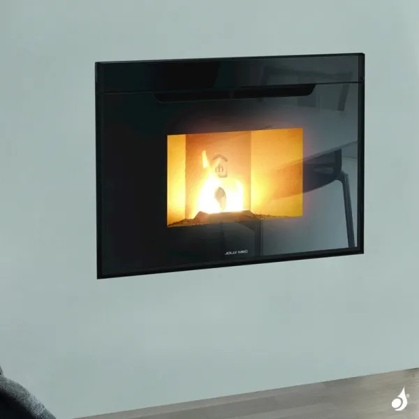 Insert à Granulés Jolly Mec Synthesis Modular 80 Puissance 11.5 KW Sortie Fumée Ø80 Mm – Image 6