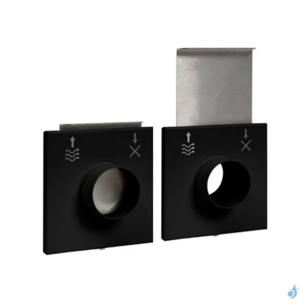 Kit Arrivée D'air Frais Obturable étanche KFLEXV Ø60 à Ø100 Bois & Granulés – Image 4