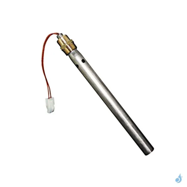 Kit Bougie Avec Tube Canalisation 350W Ø18mm Longueur 200mm Ref 14701044