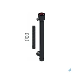 Kit D'évacuation Des Fumées Supérieure Concentrique Pour Poêle à Granulés Cadel Ref. 5023001