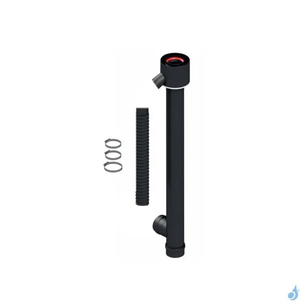Kit D'évacuation Des Fumées Supérieure Concentrique Pour Poêle à Granulés Cadel Ref. 5023001