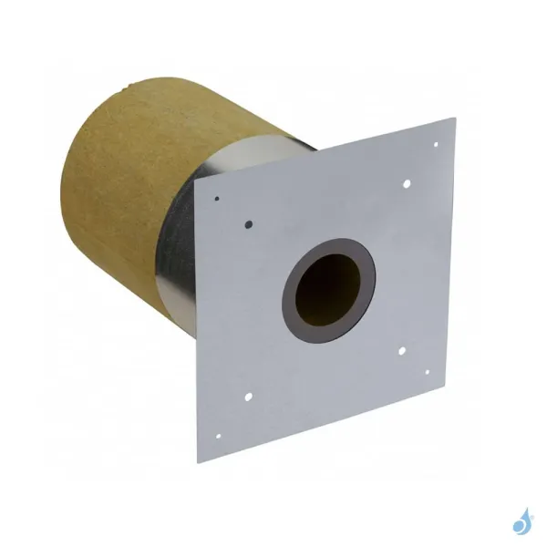 Kit De Traversée De Mur Étanche Conduit Extérieur PGI Poujoulat Ø80/130 – Image 3