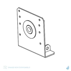 Kit étriers Conduit Vis Sans Fin Pour Poêles MCZ Cute/Thema 2016 Réf 41411652850