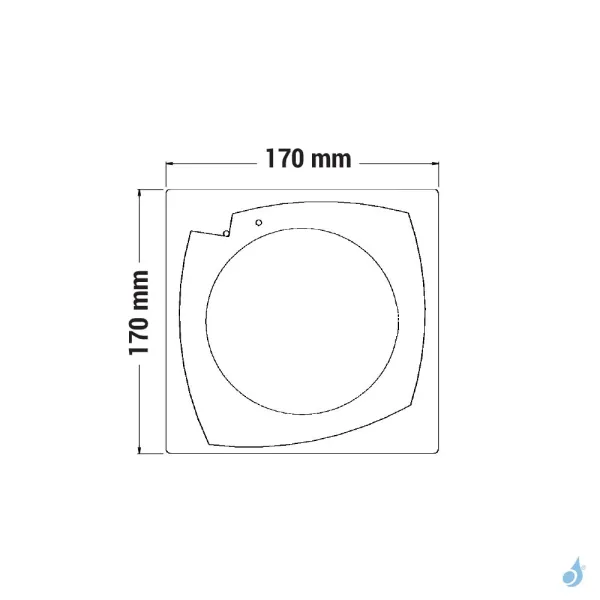 Kit Prise D'air Frais Indirecte KEMP Ø125 Noir Ou Blanc Pour Poêle à Bois & Granulés – Image 3