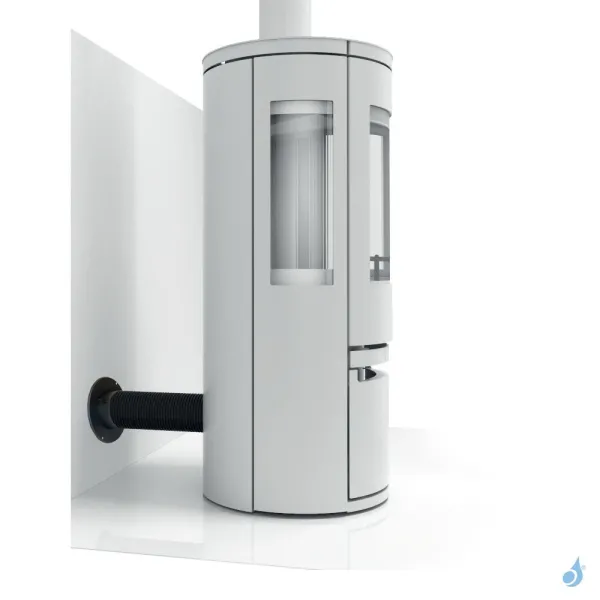 Manchon Air Frais à Clapet KEMP Ø60 à Ø125 Pour Poêle à Bois & Granulés – Image 3