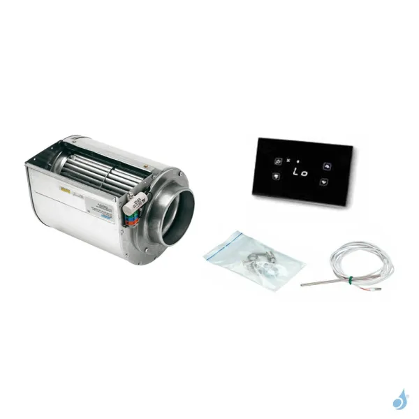 Kit Ventilateur Avec Unité De Commande Tactile Pour Insert à Bois Palazzetti
