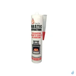 Mastic Réfractaire Noir - Cartouche 310ml