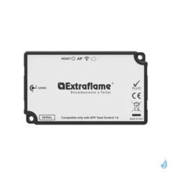 Module WiFi Étiquette Blanche Pour Poêle à Pellets Extraflame Réf 9278442