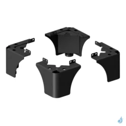 Pieds En Acier Inox Pour Cuisinière à Bois Cadel Smart 60 & Smart 80