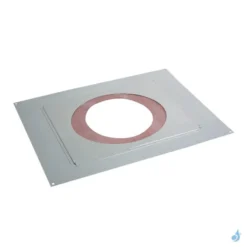 Plaque De Distance De Sécurité Rampant Pour Conduit Poujoulat Ø150 Ou Ø230