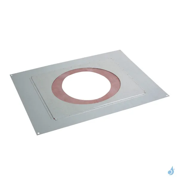 Plaque De Distance De Sécurité Rampant Pour Conduit Poujoulat Ø150 Ou Ø230