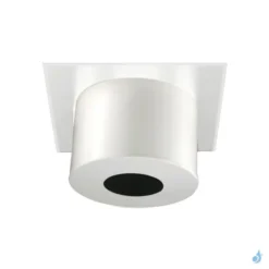 Plaque De Finition Plafond Carrée Blanche Poujoulat Ø180 à Ø230 Domestique Ø150 Raccordement