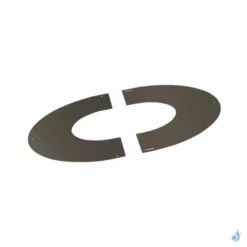 Plaque De Propreté PPS Pour Pente De 0° à 10° PGI Poujoulat Ø80/130 Ou Ø100/150