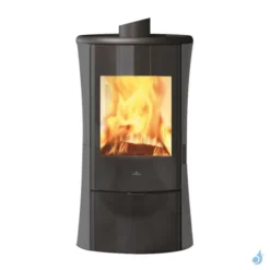 Poêle à Bois EDILKAMIN Klass GL Puissance 10.1kW Sortie Fumée Postérieure Ou Supérieure Ø15 Cm