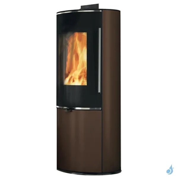 Poêle à Bois EDILKAMIN Tally Up Evo Puissance 8.1kW A+ Sortie Fumée Postérieure Ou Supérieure