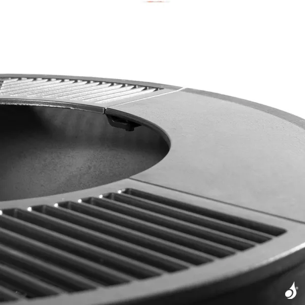 Poêle à Bois Extérieur & Barbecue En Fonte Hergom Firepit – Image 2