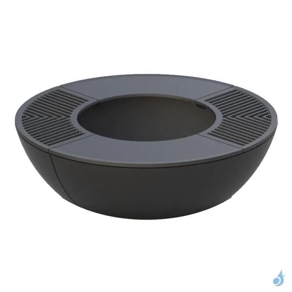 Poêle à Bois Extérieur & Barbecue En Fonte Hergom Firepit