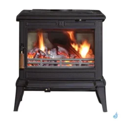 Poêle à Bois Franco Belge Monaco Puissance 8.5kW Sortie Fumée Postérieure Ou Supérieure