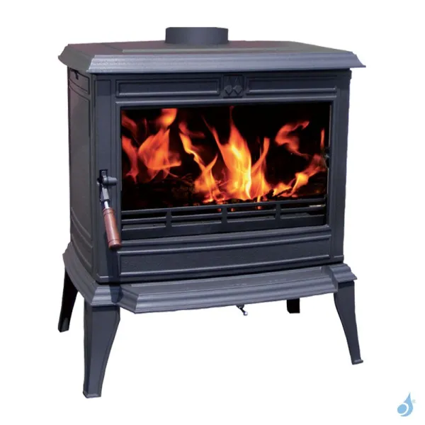 Poêle à Bois Franco Belge Monte Carlo Puissance 12.3kW Sortie Fumée Postérieure Ou Supérieure