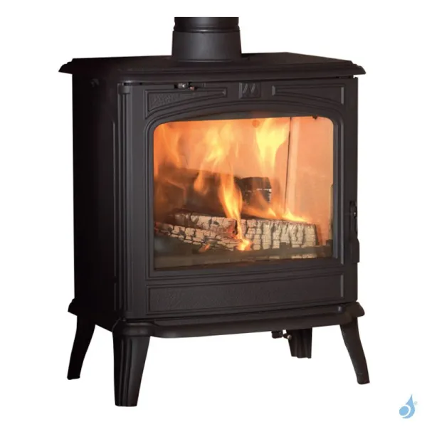 Poêle à Bois Franco Belge Savoie MK2 Puissance 6.5kW Sortie Fumée Postérieure Ou Supérieure