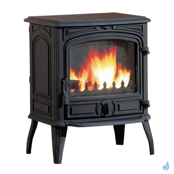 Poêle à Bois Franco Belge Savoie Puissance 6.5kW Sortie Fumée Postérieure Ou Supérieure