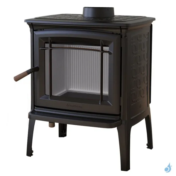 Poêle à Bois Hergom Craftsbury HF Puissance 7kW Sortie Fumée Supérieure