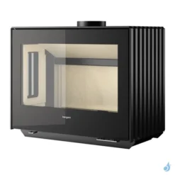 Poêle à Bois Hergom Glance LVP Puissance 7kW Sortie Fumée Supérieure