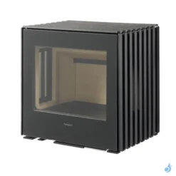 Poêle à Bois Hergom Glance MVP Puissance 7kW Sortie Fumée Supérieure