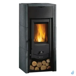 Poêle à Bois La Nordica Asia BII Puissance 6kW Sortie Fumée Supérieure