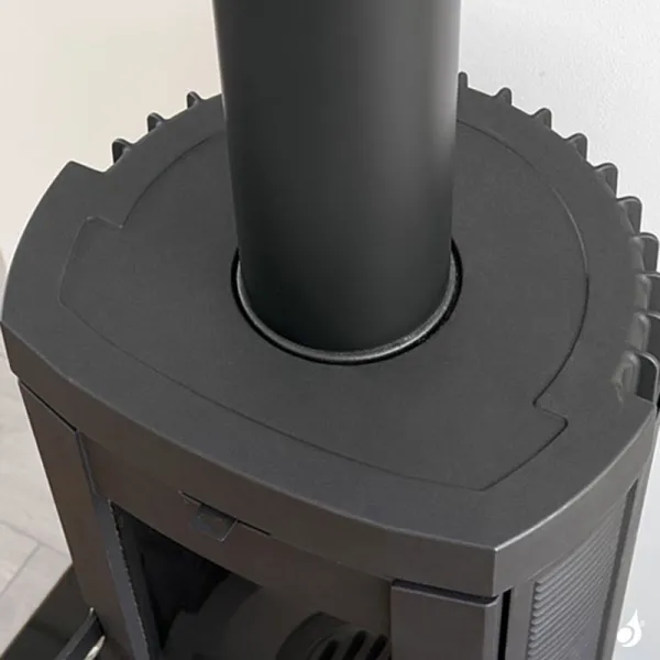 Poêle à Bois La Nordica Candy 4.0 Puissance 6.2kW Sortie Fumée Supérieure – Image 3