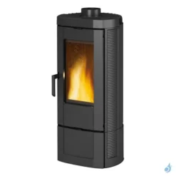 Poêle à Bois La Nordica Candy 4.0 Puissance 6.2kW Sortie Fumée Supérieure