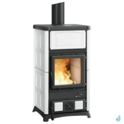 Poêle à Bois La Nordica Concita 2.0 Puissance 11.8kW Avec Récupérateur De Chaleur Sortie Fumée Supérieure