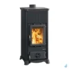 Poêle à Bois La Nordica Emiliana Steel Puissance 6.5kW Sortie Fumée Supérieure