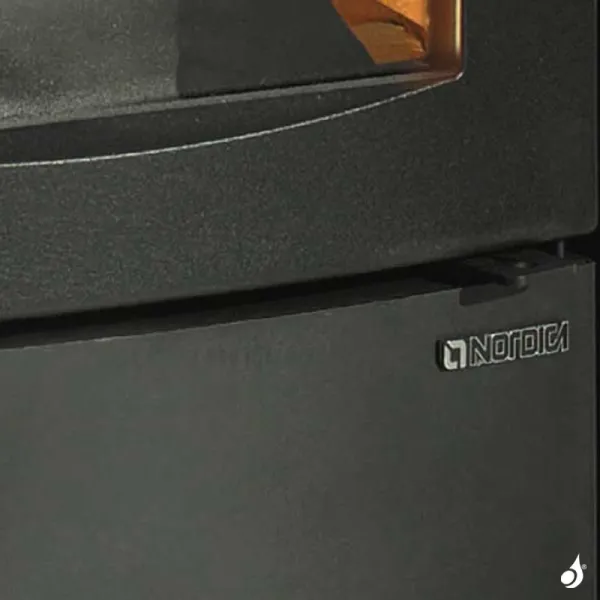 Poêle à Bois La Nordica Ester Forno Evo Puissance 8.2kW Sortie Fumée Supérieure – Image 4
