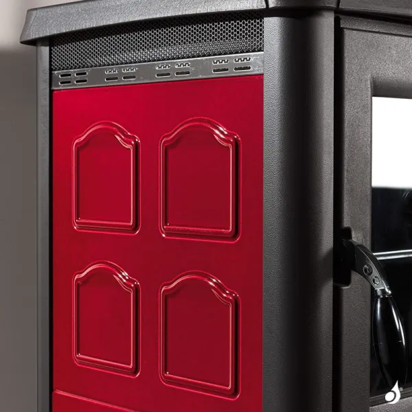 Poêle à Bois La Nordica Gemma Forno 5.0 Puissance 7.3kW Sortie Fumée Supérieure – Image 5