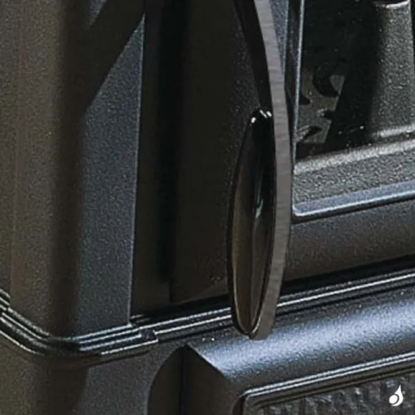 Poêle à Bois La Nordica Isetta Con Cerchi Evo 4.0 Puissance 7.3kW Sortie Fumée Supérieure – Image 4