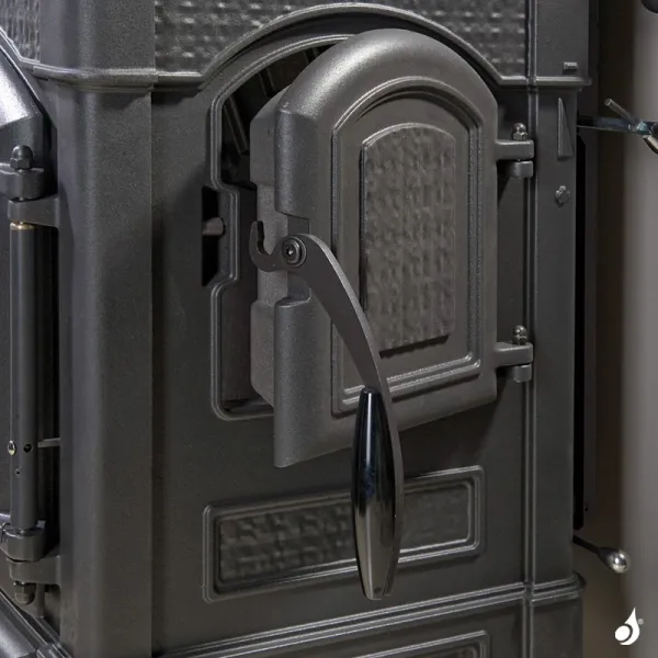 Poêle à Bois La Nordica Isotta Con Cerchi Evo Puissance 11.9kW Sortie Fumée Supérieure – Image 5