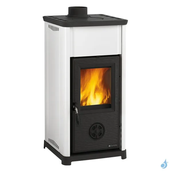 Poêle à Bois La Nordica Tea Puissance 6.6kW Sortie Fumée Supérieure